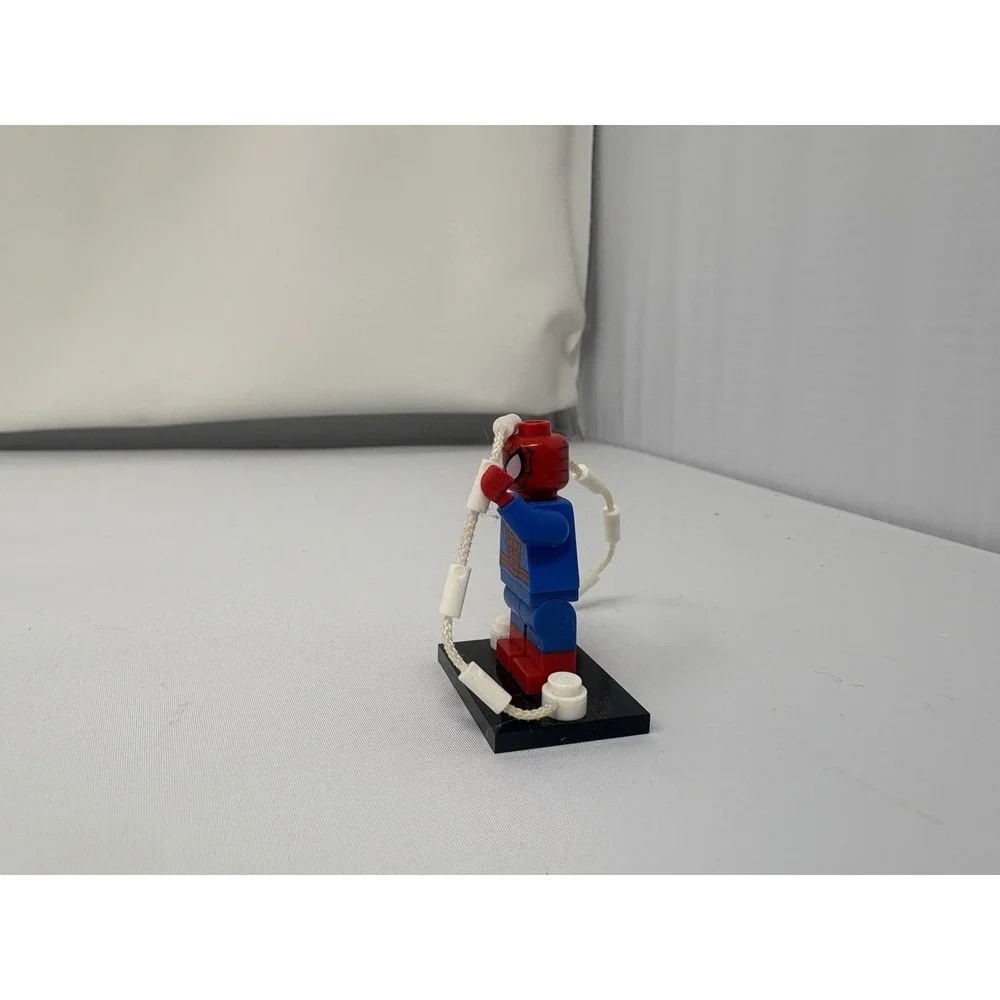Custom Brick Spider-Man Minifigure Superhero Collectible